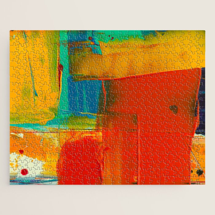 Mid Century Abstract Art Jigsaw Puzzle Gallery Image 1