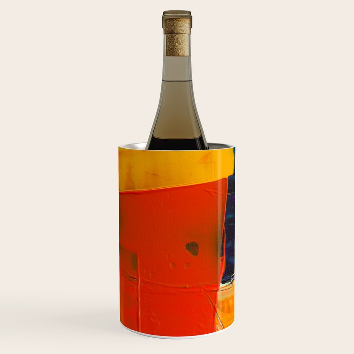 Mid Century Abstract Art Wine Chiller Gallery Image 3