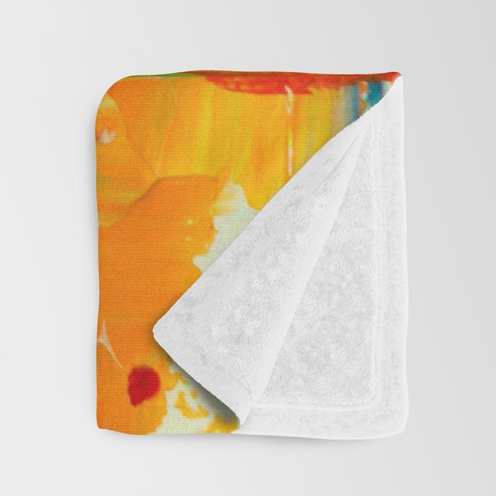 Mid Century Abstract Art Throw Blanket Gallery Image 3