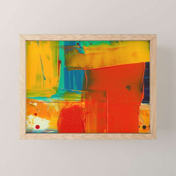 Mid Century Abstract Art Mini Art Print Gallery Image 1