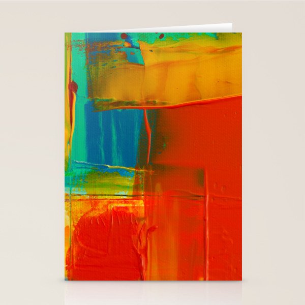 Mid Century Abstract Art Stationery Card Gallery Image 2