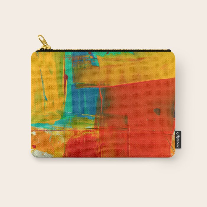 Mid Century Abstract Art Carry All Pouch Gallery Image 1