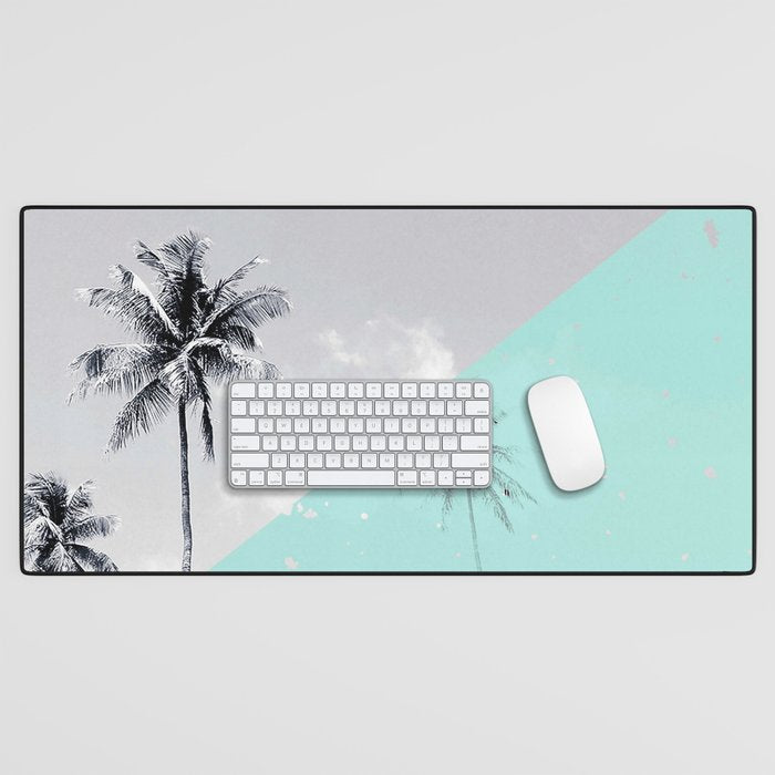 Island vibes retro - Aloha Desk Mat Gallery Image 1