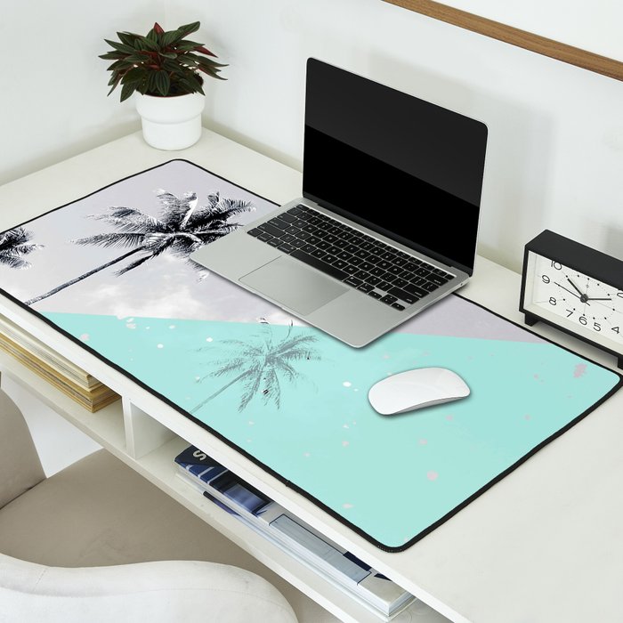 Island vibes retro - Aloha Desk Mat Gallery Image 2