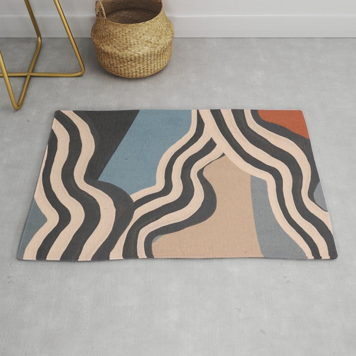 Modern Abstract Art 56 Rug Gallery Image 1