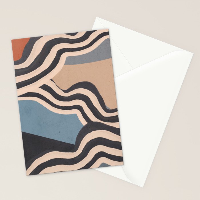 Modern Abstract Art 56 Stationery Card Gallery Image 2