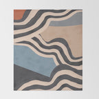 Modern Abstract Art 56 Throw Blanket Gallery Image 2