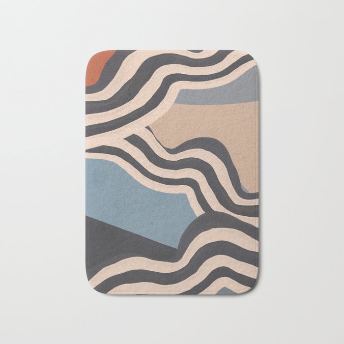 Modern Abstract Art 56 Bath Mat Gallery Image 1