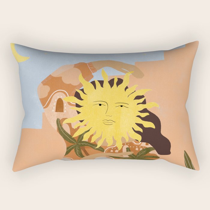 Soul full of sunshine Rectangular Pillow Gallery Image 2