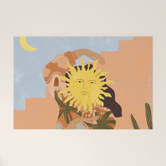 Soul full of sunshine Welcome Mat Gallery Image 1