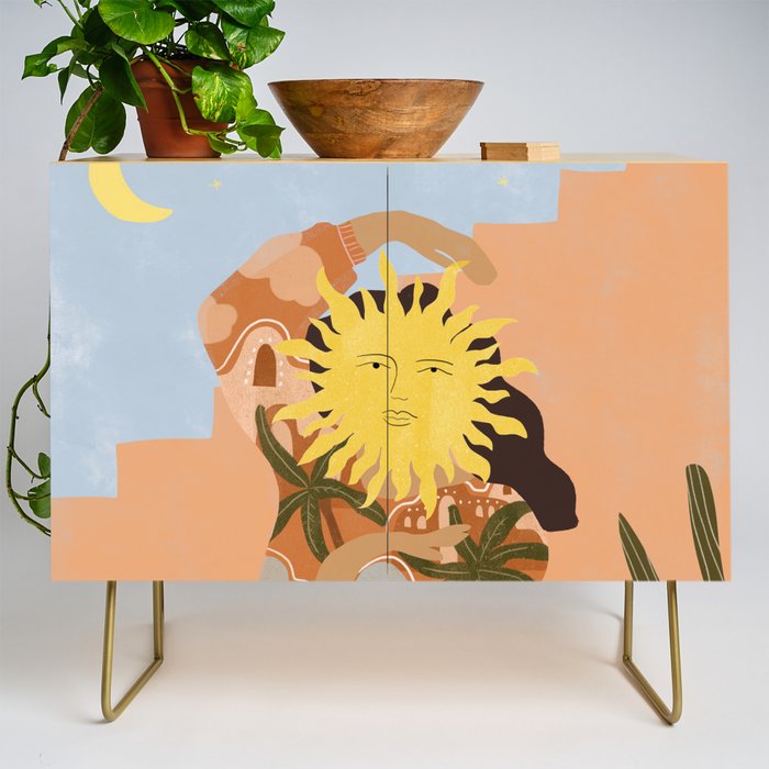 Soul full of sunshine Credenza Gallery Image 1