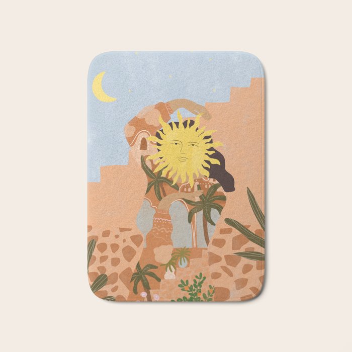 Soul full of sunshine Bath Mat Gallery Image 1