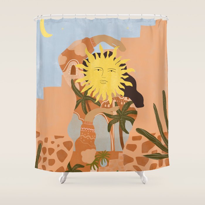 Soul full of sunshine Shower Curtain Gallery Image 1