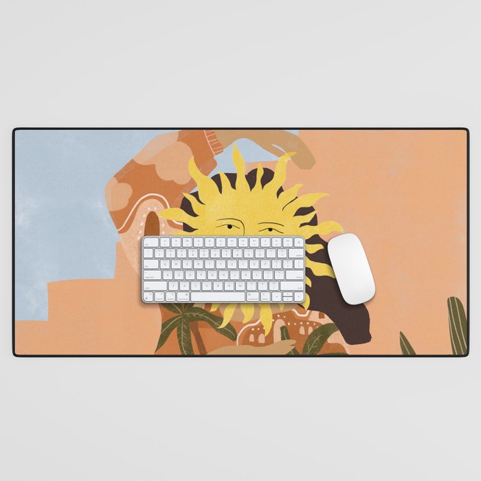 Soul full of sunshine Desk Mat Gallery Image 1