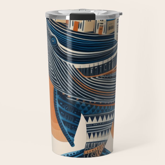Whale Village Travel Mug Gallery Image 1