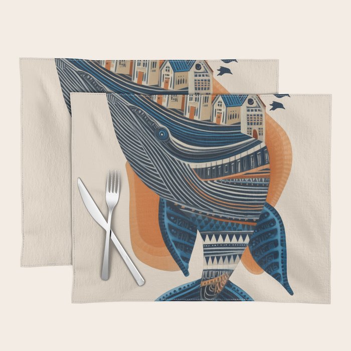 Whale Village Placemat Gallery Image 1