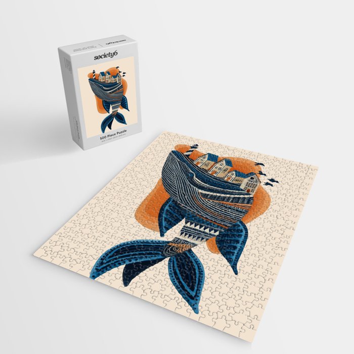 Whale Village Jigsaw Puzzle Gallery Image 2