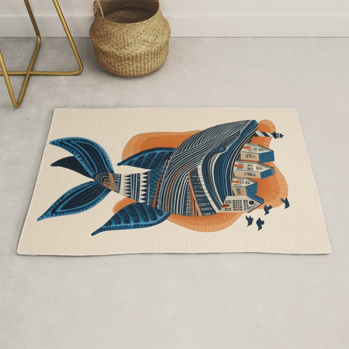 Whale Village Rug Gallery Image 1
