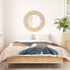Whale Village Duvet Cover Gallery Image 3
