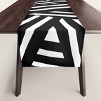 Monochrome 01 Table Runner Gallery Image 1