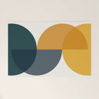 Geometric Harmony IX Welcome Mat Gallery Image 1