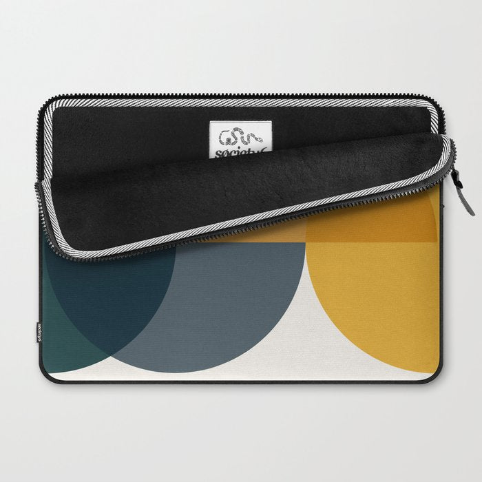 Geometric Harmony IX Laptop Sleeve Gallery Image 2
