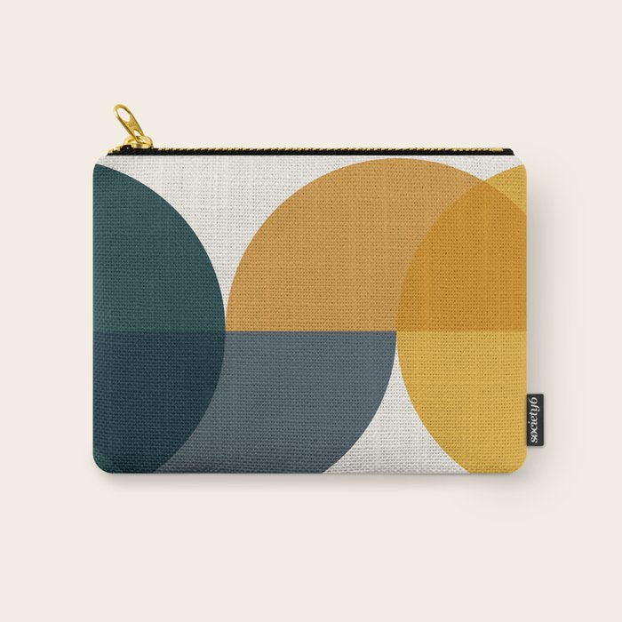 Geometric Harmony IX Carry All Pouch Gallery Image 1