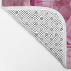 Blush Pink Peonies Bath Mat Gallery Image 2