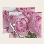 Blush Pink Peonies Placemat Gallery Image 1