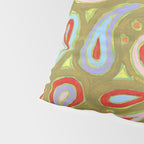 Painted Paisley Pillow Sham Gallery Image 4