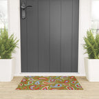 Painted Paisley Welcome Mat Gallery Image 3
