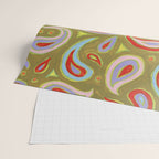Painted Paisley Wrapping Paper Gallery Image 2
