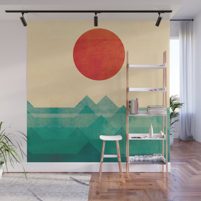 The ocean, the sea, the wave Wall Mural Gallery Image 1