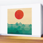 The ocean, the sea, the wave Wall Mural Gallery Image 2