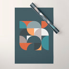 Mid Century Geometric 11/2 Wrapping Paper Gallery Image 1