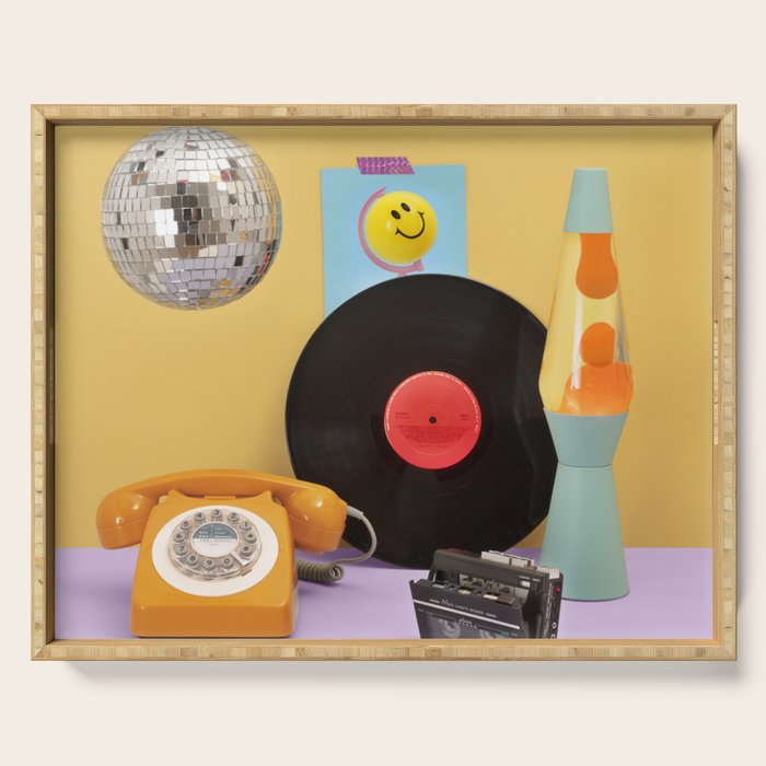80's vibes Serving Tray Gallery Image 1