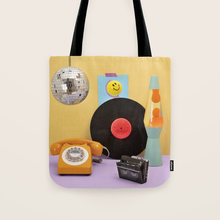 80's vibes Tote Bag Gallery Image 1