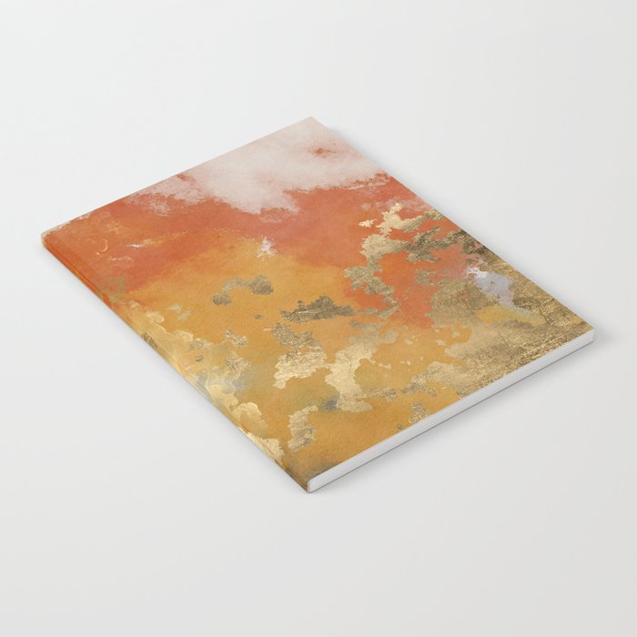 Colorful Modern Abstract Art Print Notebook Gallery Image 1