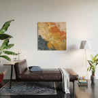 Colorful Modern Abstract Art Print Wood Wall Art Gallery Image 2