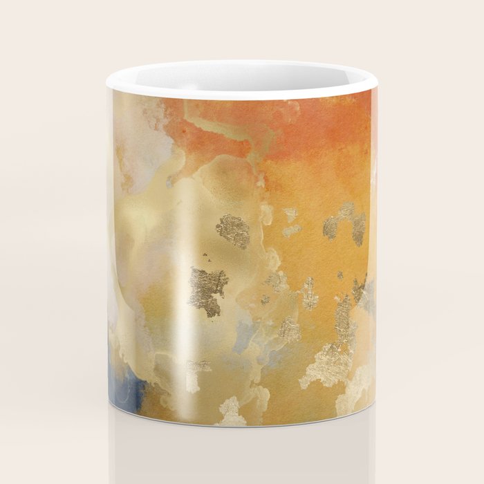 Colorful Modern Abstract Art Print Coffee Mug Gallery Image 4
