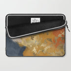 Colorful Modern Abstract Art Print Laptop Sleeve Gallery Image 2