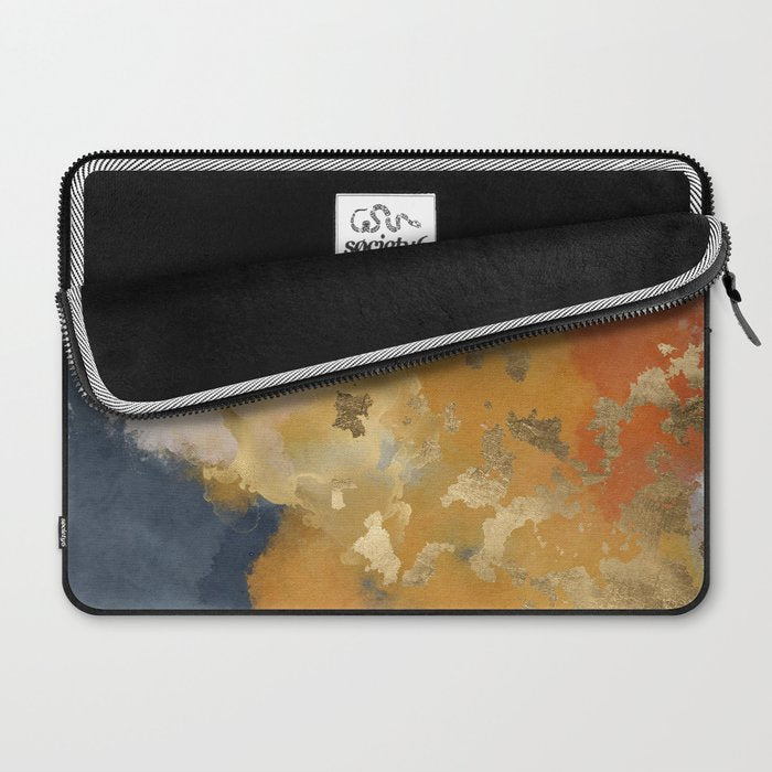 Colorful Modern Abstract Art Print Laptop Sleeve Gallery Image 2