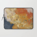 Colorful Modern Abstract Art Print Laptop Sleeve Gallery Image 1