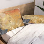 Colorful Modern Abstract Art Print Pillow Sham Gallery Image 2