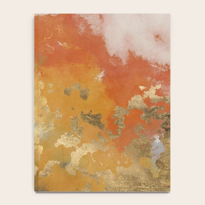 Colorful Modern Abstract Art Print Notebook Gallery Image 4