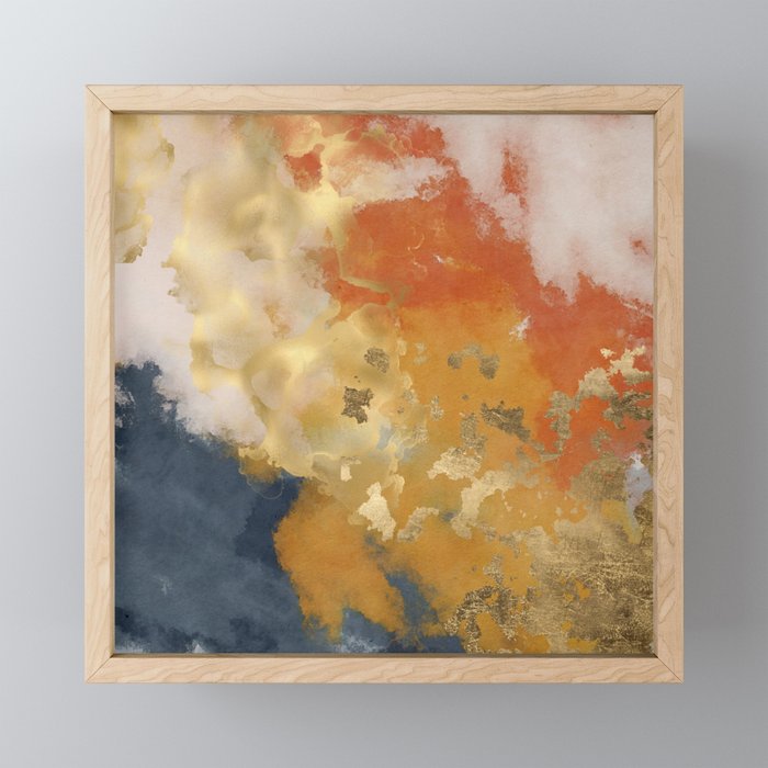 Colorful Modern Abstract Art Print Mini Art Print Gallery Image 1