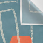 Organic Minimalist Layers 6 Wall Tapestry Gallery Image 3
