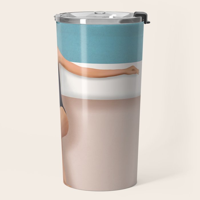 At the pool Travel Mug Gallery Image 2