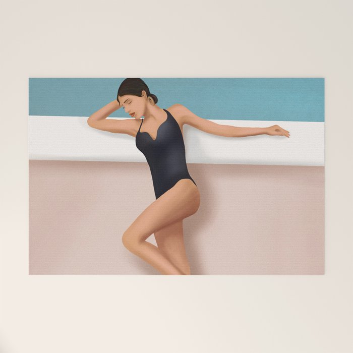 At the pool Welcome Mat Gallery Image 1