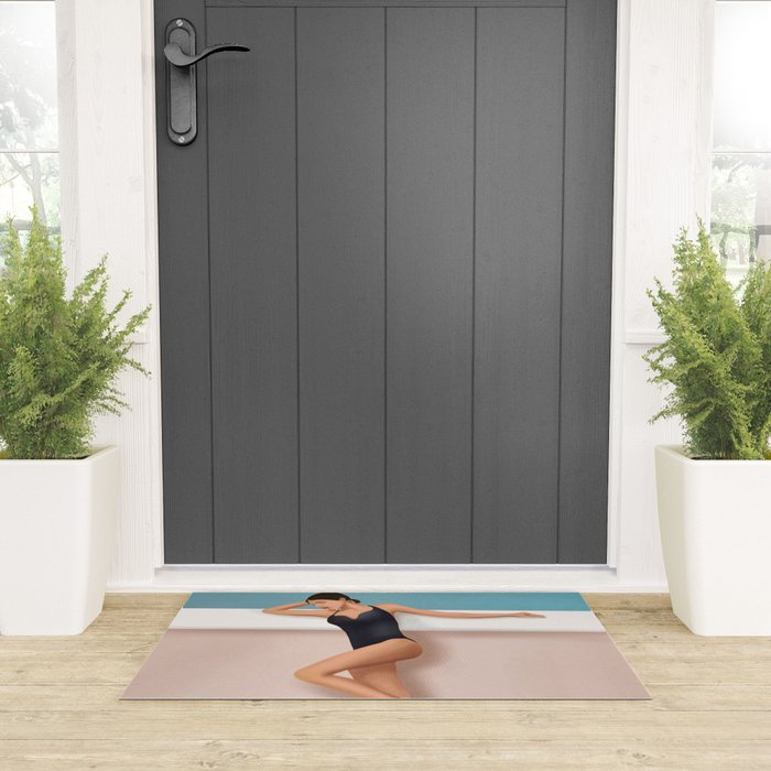 At the pool Welcome Mat Gallery Image 3